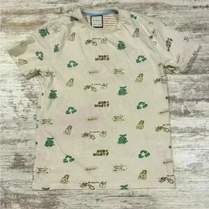 Cactus Boys recycled white short sleeve t-shirt boys size 13/14‎